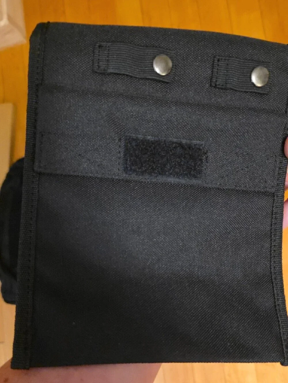NWT LA Police Gear Black Zombie Hunter Tactical Messenger Bag W Detachable Pouch